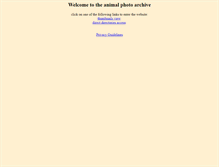 Tablet Screenshot of animals.timduru.org